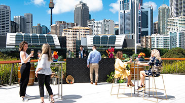 Network in style as ICC Sydney launches Connect Outdoors