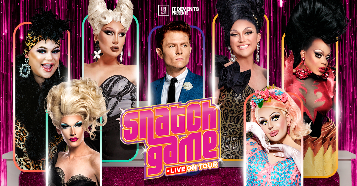 Snatch Game™ LIVE On Tour is coming to Darling Harbour Theatre, ICC Sydney on 29 June 2024.