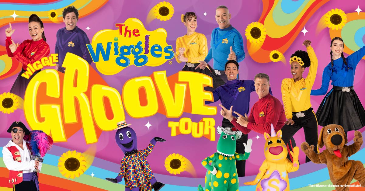 The Wiggles - Wiggle GROOVE is coming to ICC Sydney's Darling Harbour Theatre on Saturday 13 - Sunday 14 April 2024.