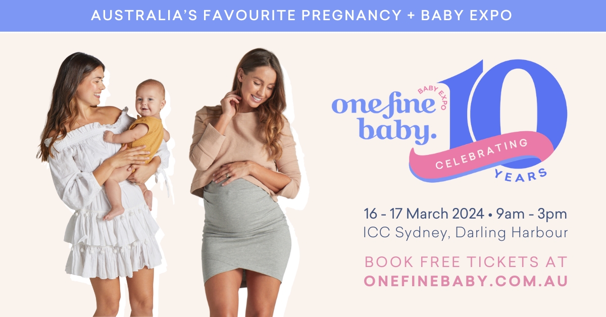 One Fine Baby Expo is coming to ICC Sydney on 16 to 17 March 2024.