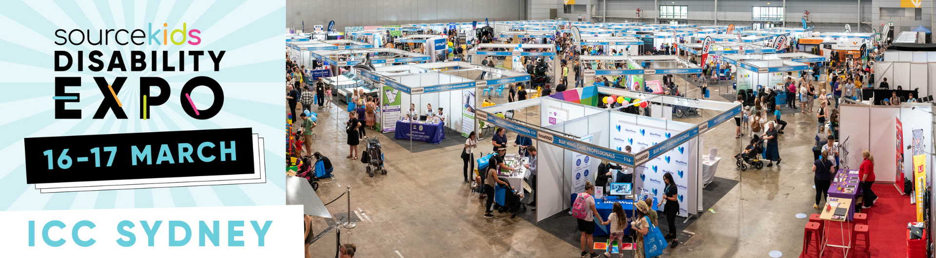 Source Kids Disability Expo is coming to ICC Sydney on 16 to 17 March 2024.