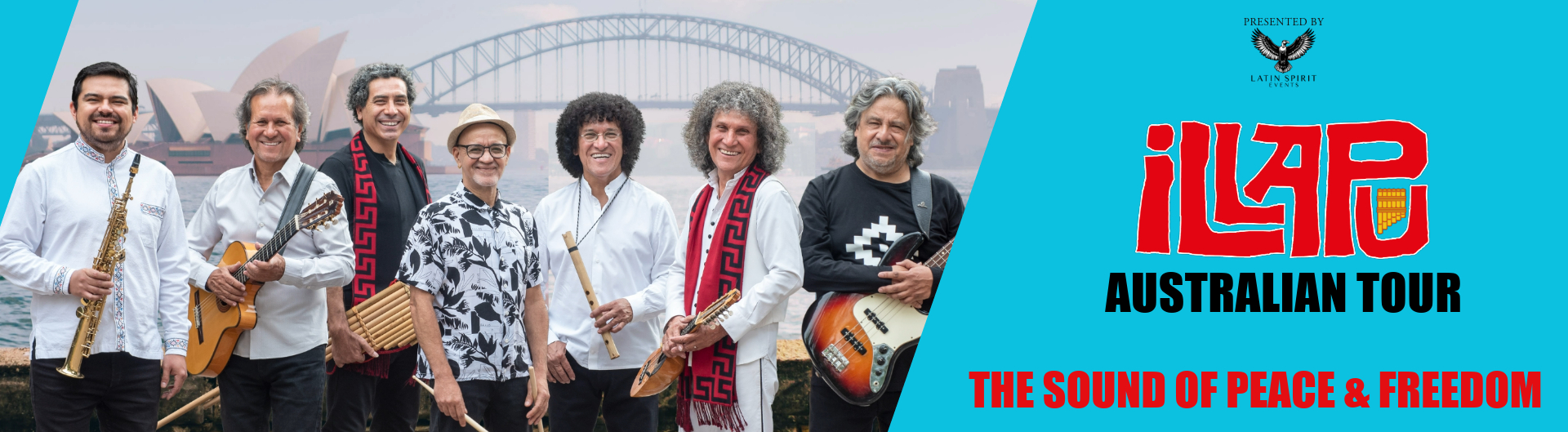 Illapu is coming to ICC Sydney's Darling Harbour Theatre on Wednesday 13 March 2024.