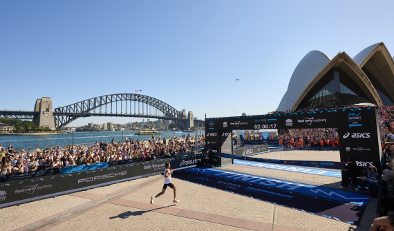 Sydney Marathon opens new tab