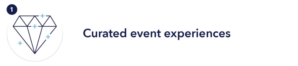 RESPECT: Shaping Events for Success Trend 1 – Curated event expriences
