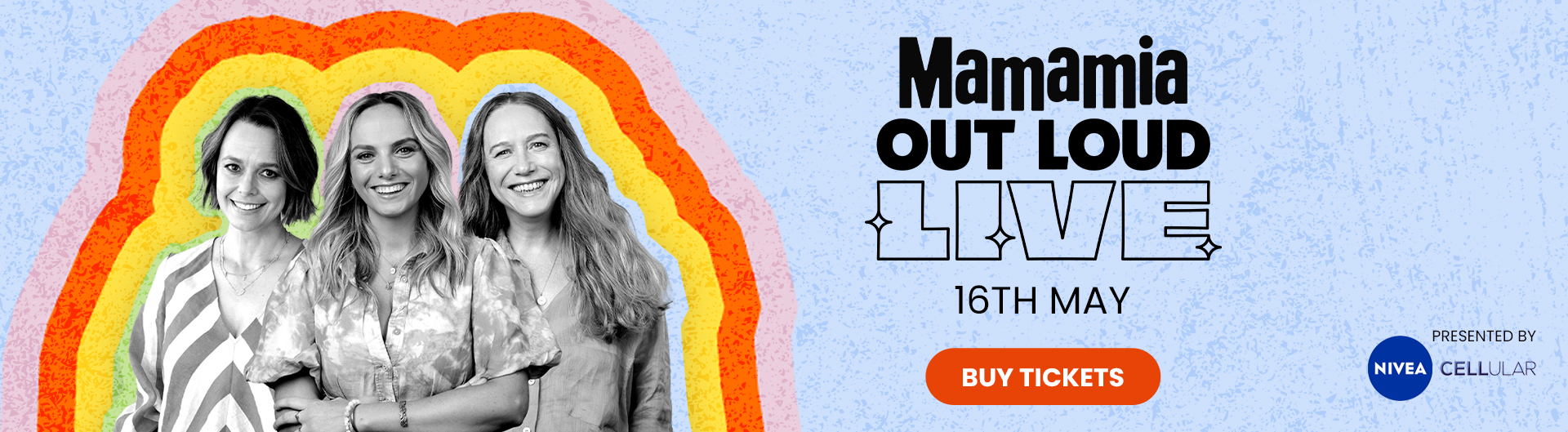 Mamamia Outloud is coming to ICC Sydney's Darling Harbour Theatre on Thursday 16 May 2024.