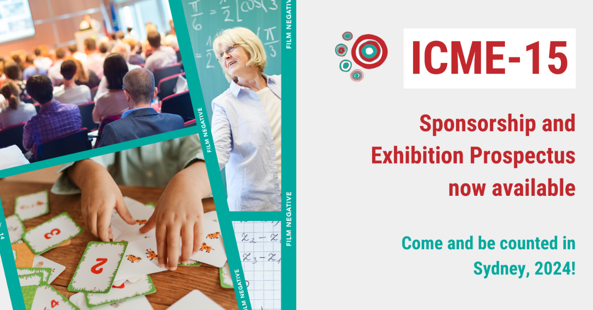 15th International Congress on Mathematics Education is coming to ICC Sydney on 7 to 14 July.