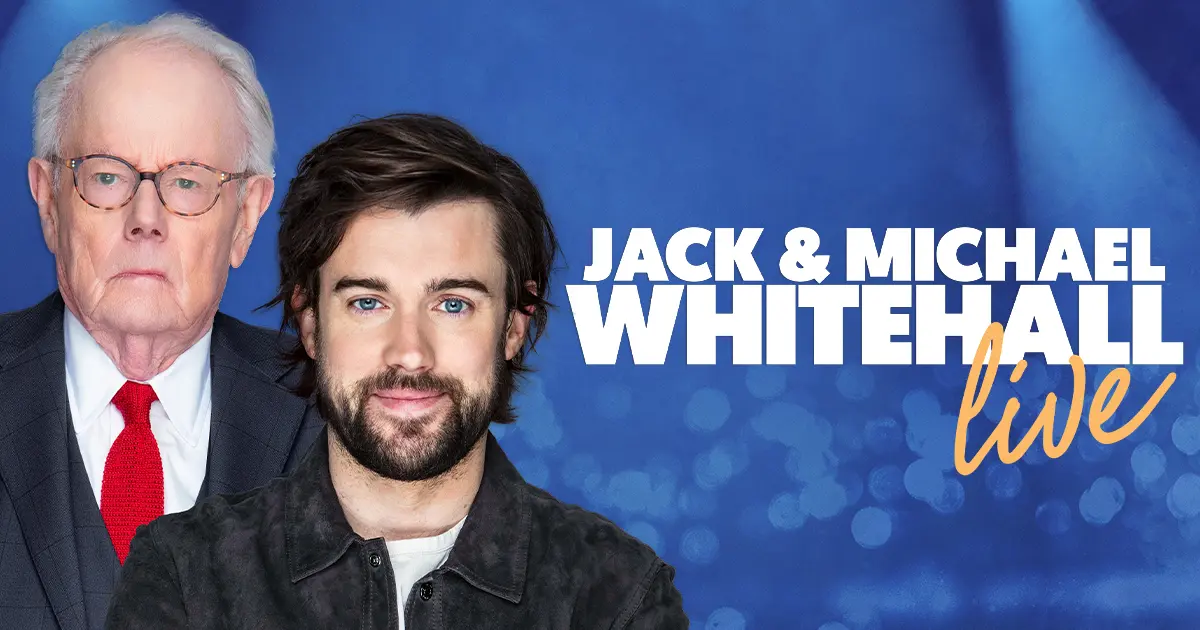 Jack & Michael Whitehall Live is coming to Darling Harbour Theatre, ICC Sydney on Thursday 16 January 2025.