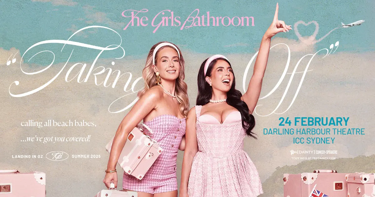 The Girls Bathroom is coming to ICC Sydney's Darling Harbour Theatre on 24 February 2025.