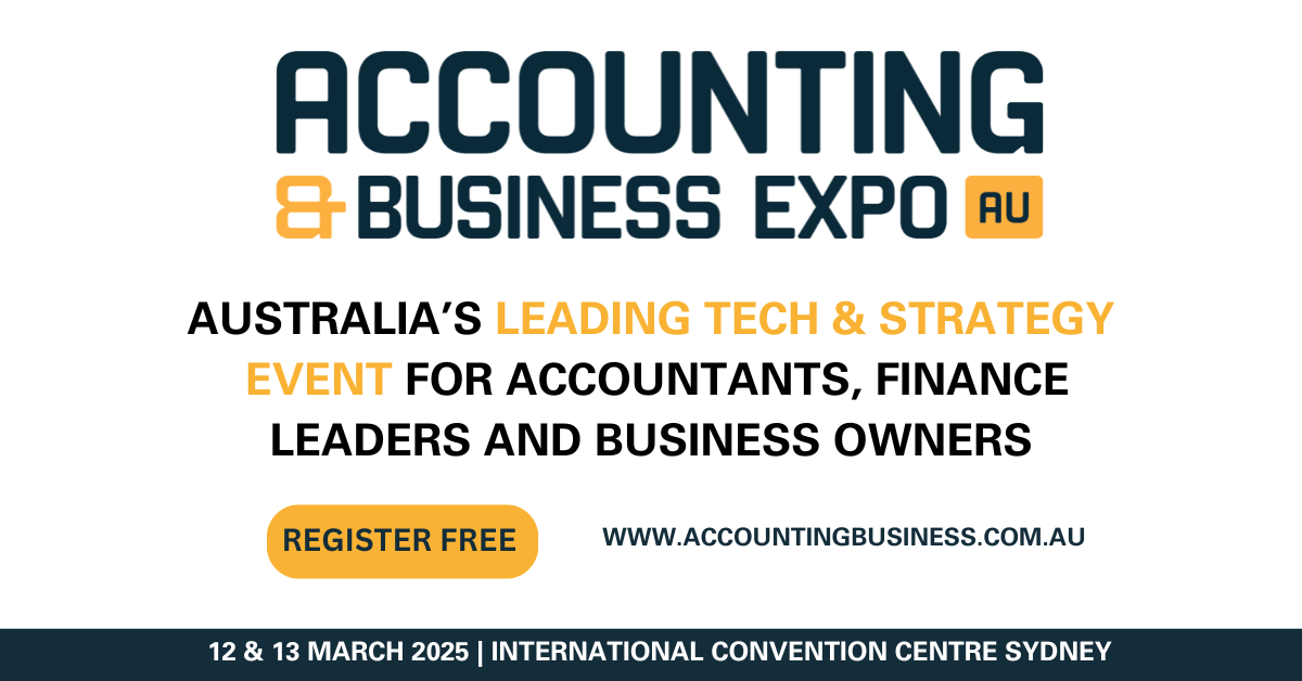 Accounting and Business Expo is coming to ICC Sydney on 12 and 13 March 2025.