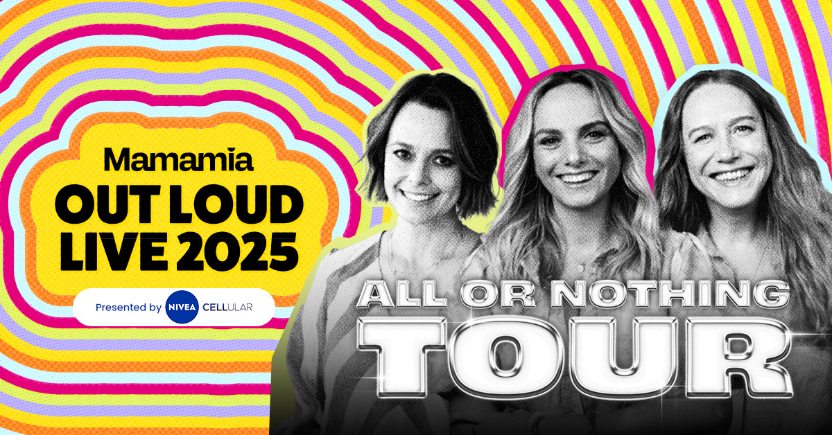 Mamamia Out Loud Live 2025 is coming to Darling Harbour Theatre, ICC Sydney on 17 May 2025.