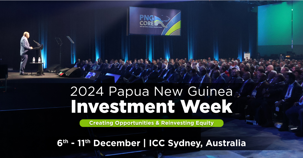 2024 PNG Investment Week is coming to ICC Sydney from 6-11 December 2024.