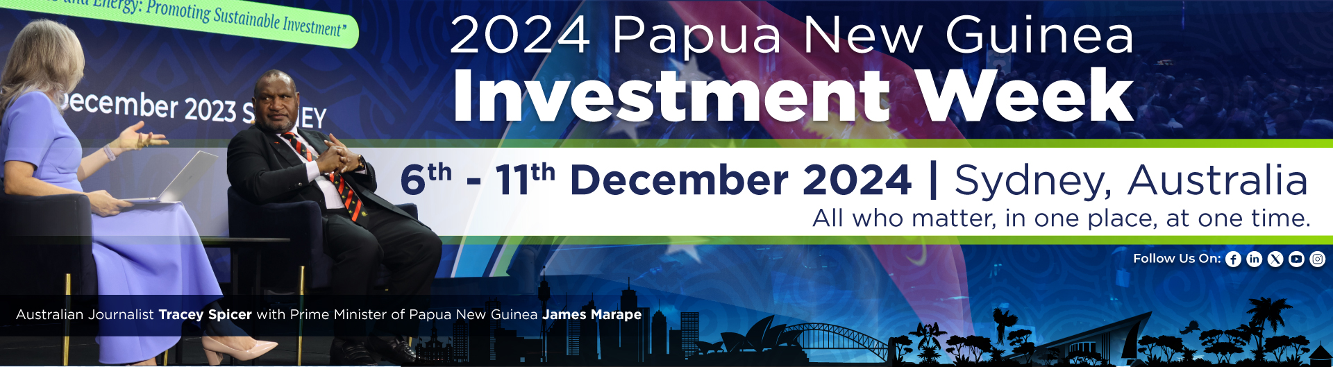 2024 PNG Investment Week is coming to ICC Sydney from 6-11 December 2024.