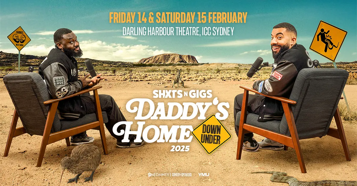 ShxtsNGigs is coming to Darling Harbour Theatre, ICC Sydney on 14-15 February 2025.