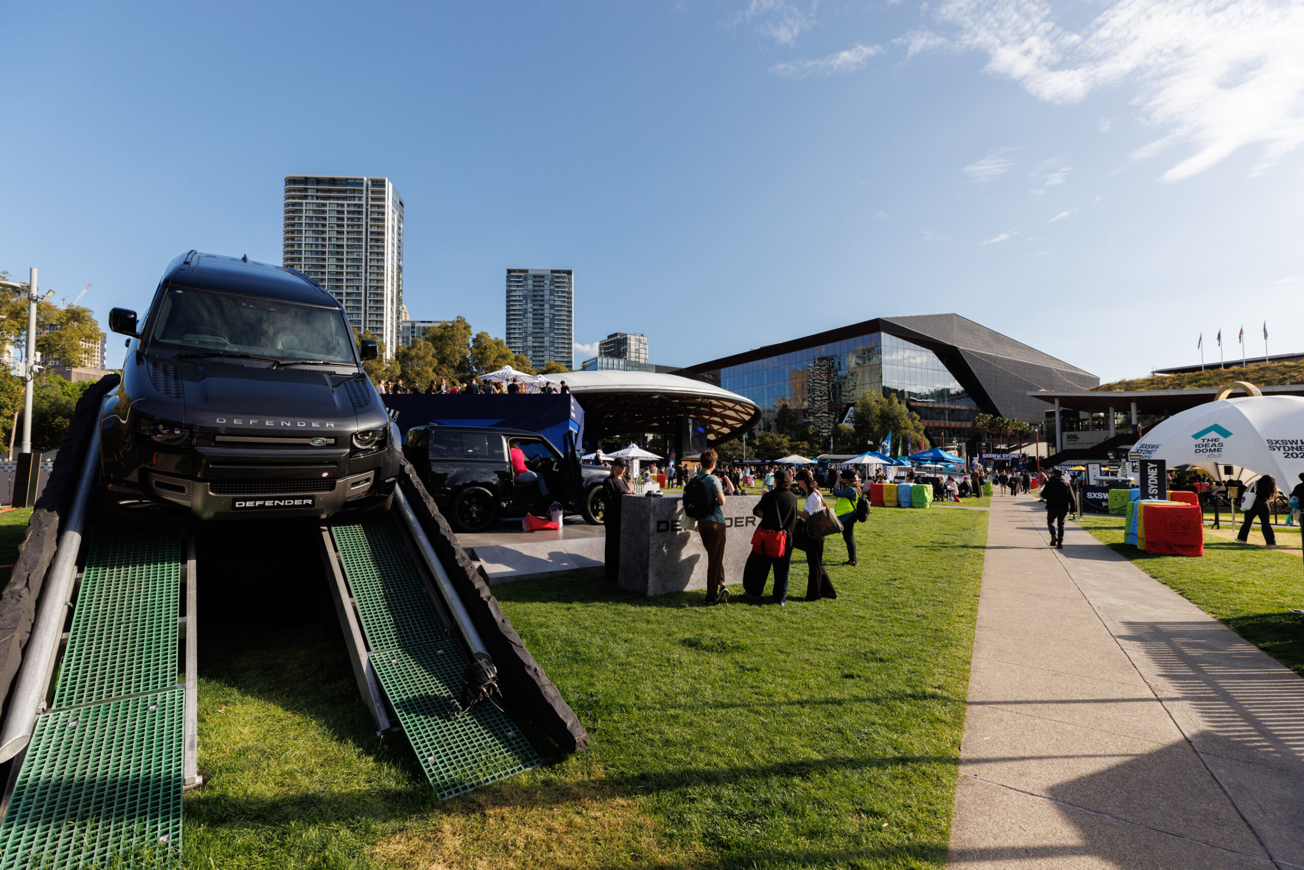 Tumbalong park precinct alight with activation ICC Sydney