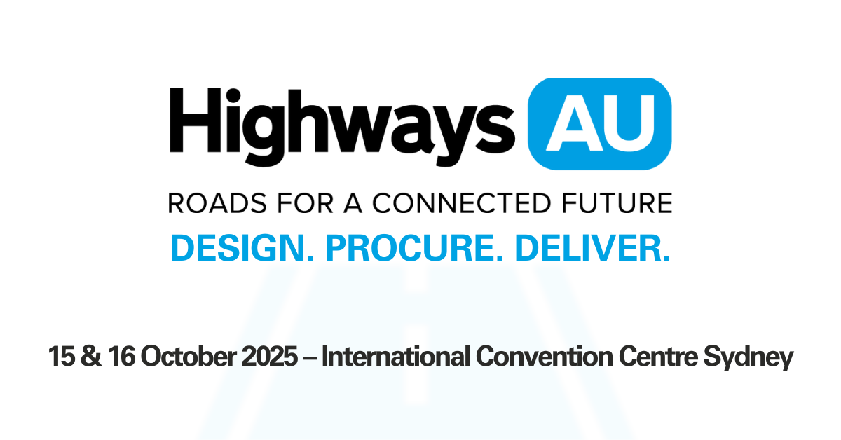 Highways AU is coming to ICC Sydney on 15 to 16 October 2025.