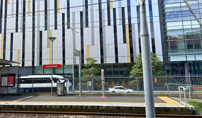 Convention Centre Light Rail Station 