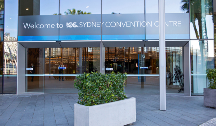 ICC Sydney Convention Centre Main Entrance<br />
