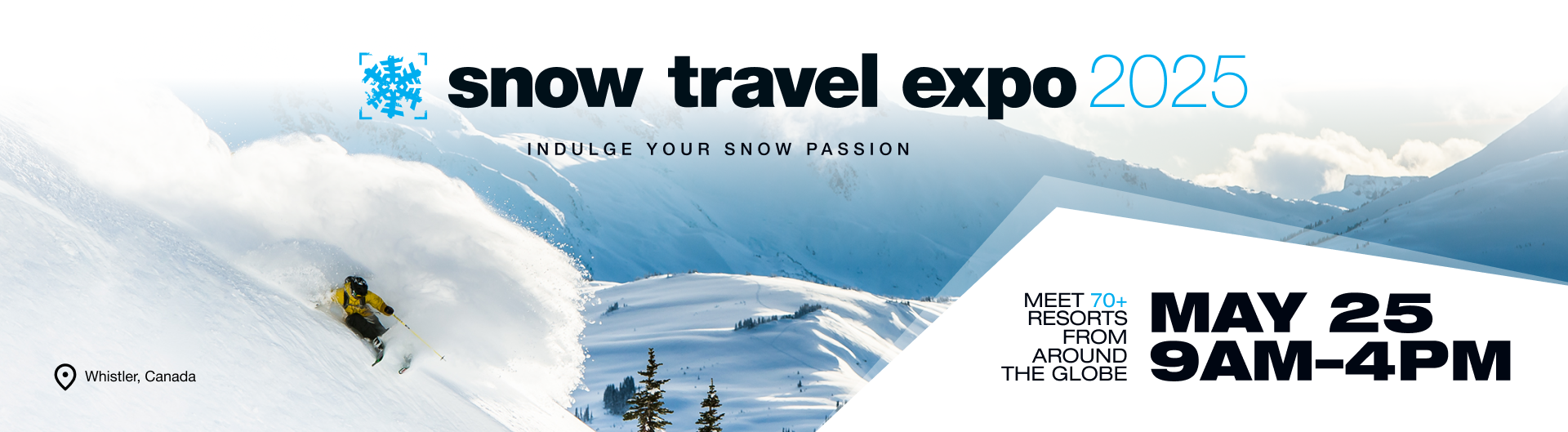 Snow Travel Expo is coming to ICC Sydney on 25 May 2025.