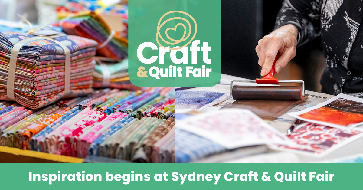 The Craft & Quilt Fair is coming to ICC Sydney on 26-29 June 2025.