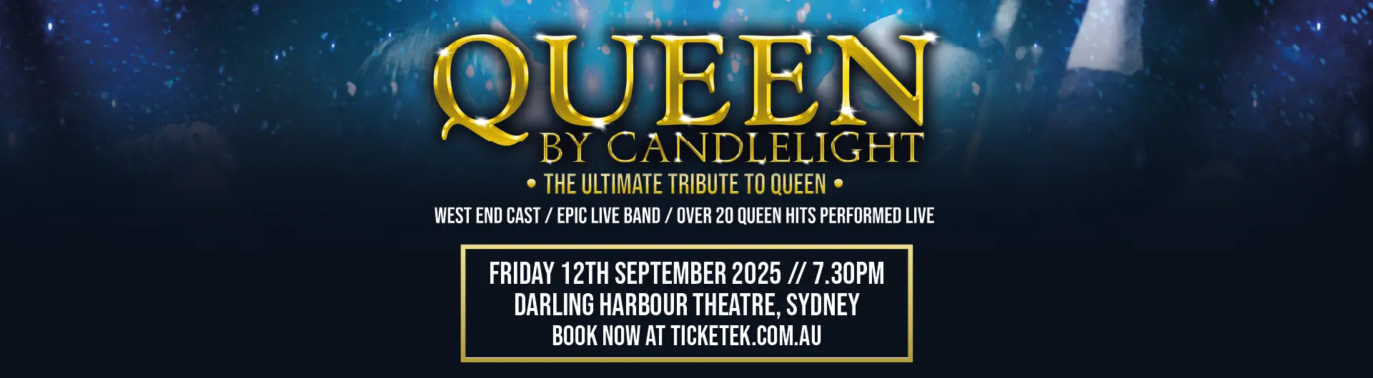 Queen by Candlelight is coming to Darling Harbour Theatre on 12 September 2025.