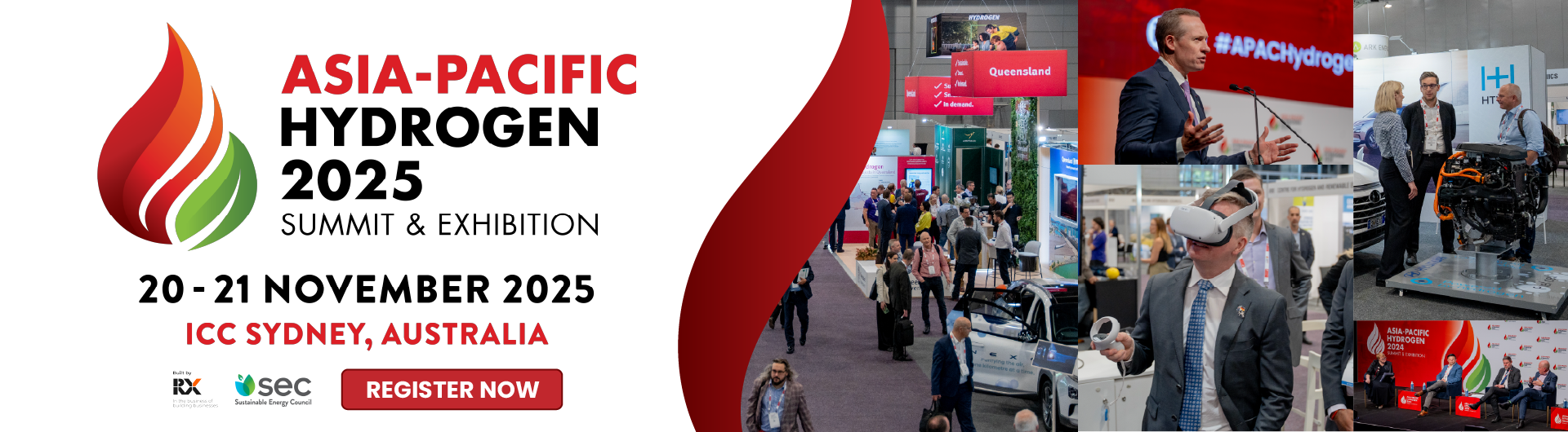 Asia Pacific Hydrogen Summit 2025 is coming to ICC Sydney on 20 to 21 November 2025.