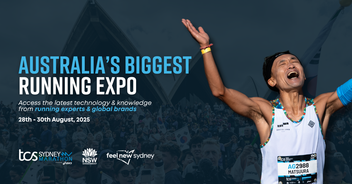 Australias biggest running expo, access latest technology and knowledge from running experts and global brands from 28 to 30 August 2025.