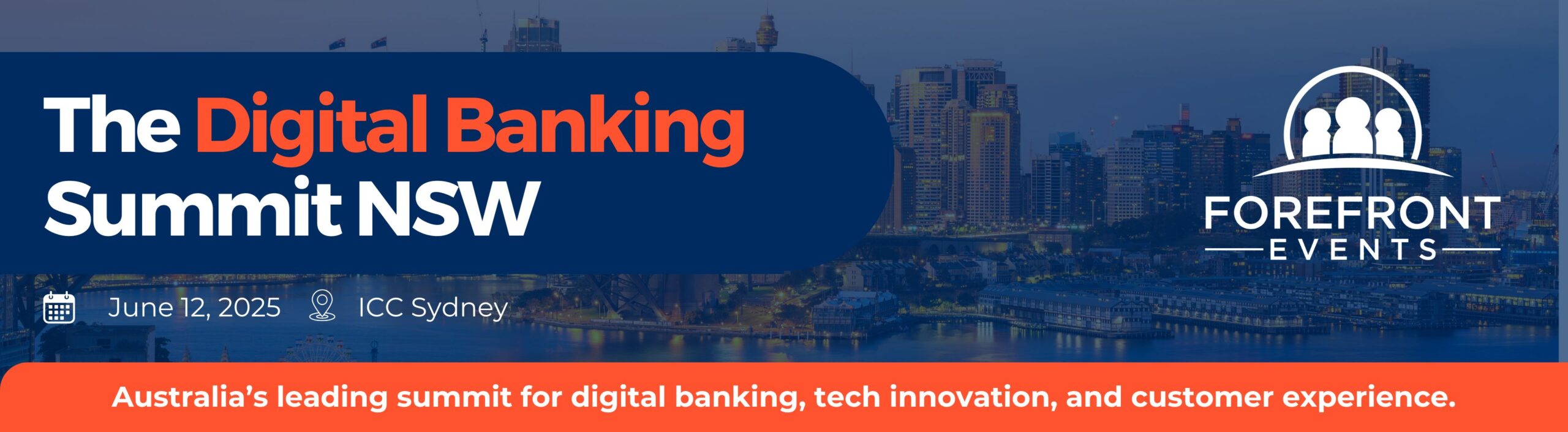 Digital banking summit 2025 is coming to ICC Sydney
