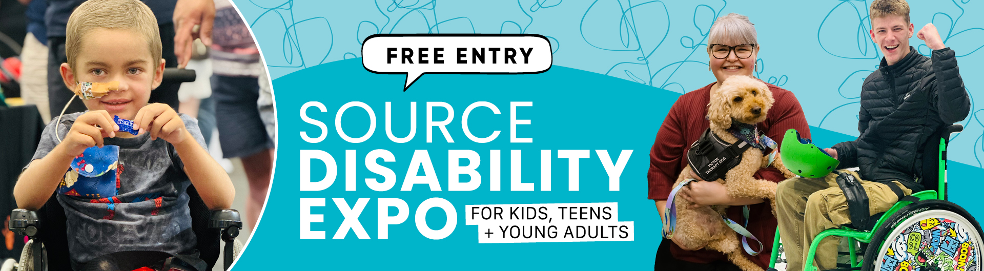 Source Disability Expo for kids teens and young adults. Free entry at ICC Sydney.