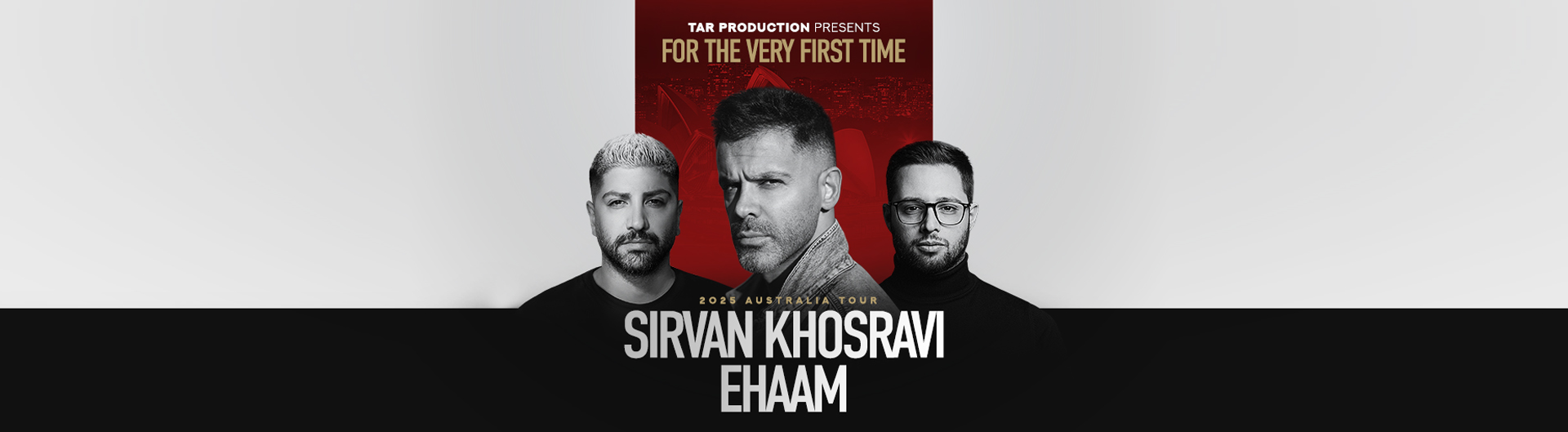Sirvan and Ehaam are coming to Darling Harbour Theatre, ICC Sydney on 16 August 2025.