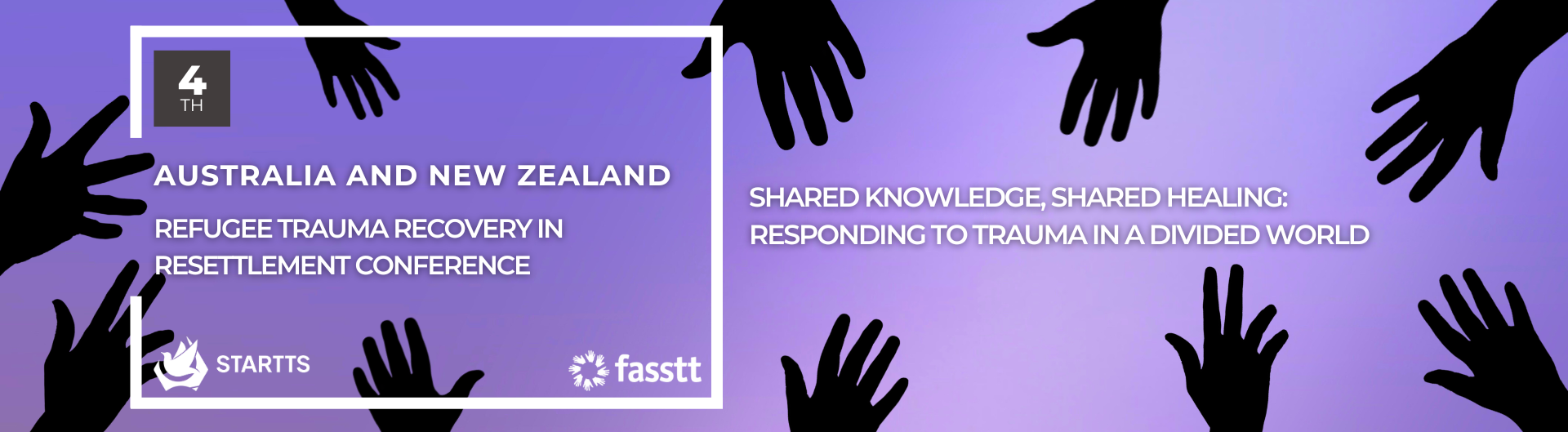 Australia and New Zealand refugee trauma recovery in resettlement conference, shared knowledge, shared healing: responding to trauma in a divided world.