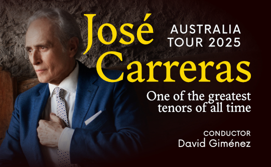 José Carreras – Australian Tour 2025 opens new tab