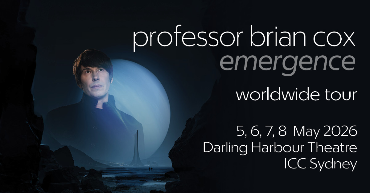 Professor Brian Cox at Darling Harbour Theatre