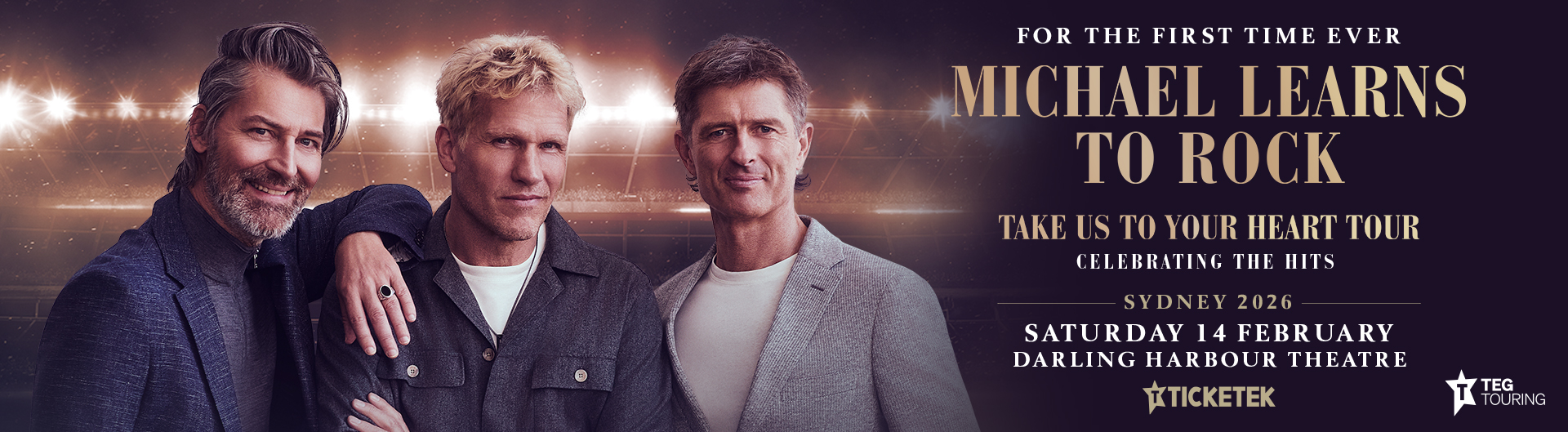 Michael Learns to Rock is coming to ICC Sydney on 14 February 2026.