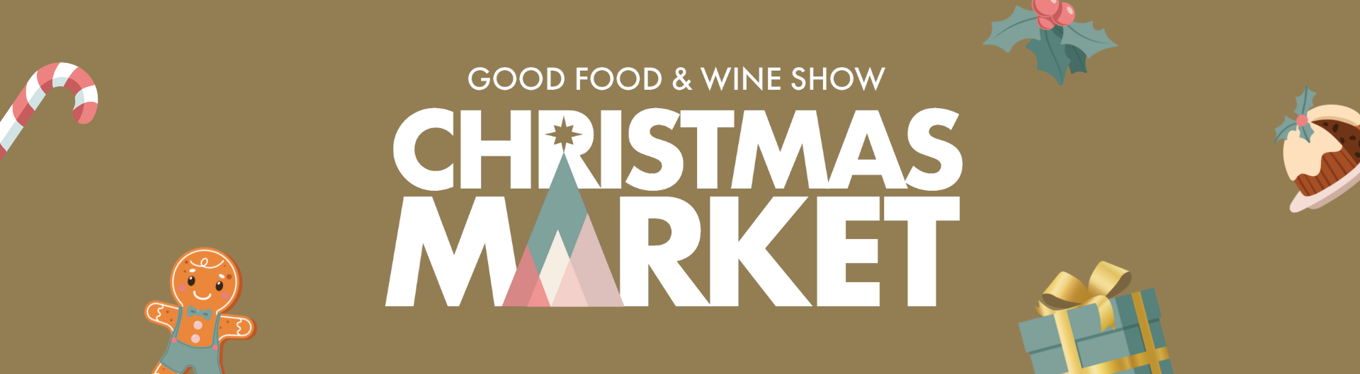 Good food and wine show christmas market
