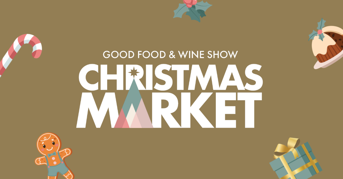 Good food and wine show christmas market