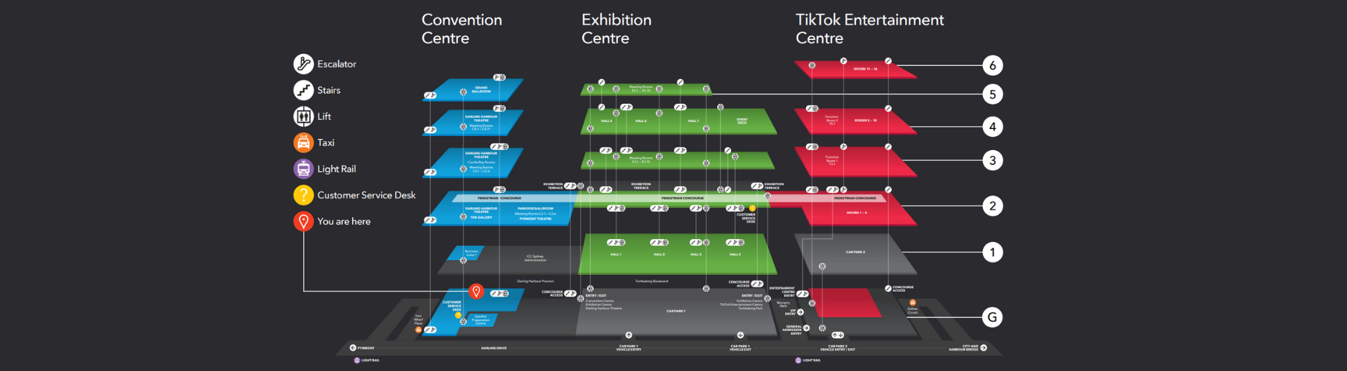 Venue Navigational Map Navigational Map