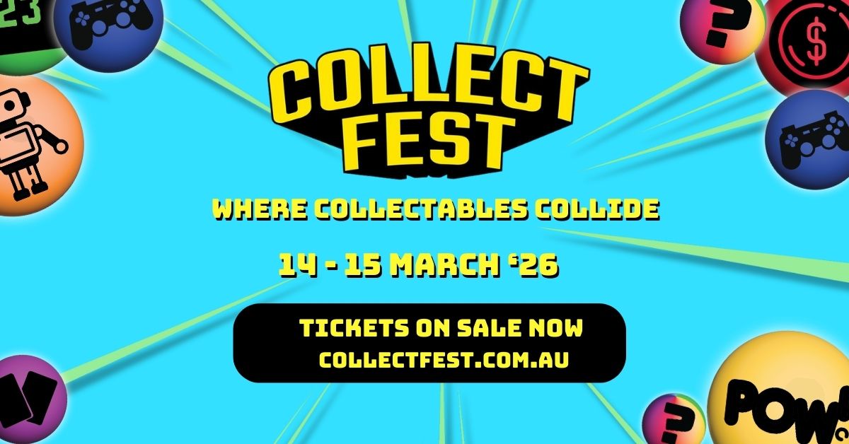 CollectFest is coming to ICC Sydney on 14 to 15 March 2026.
