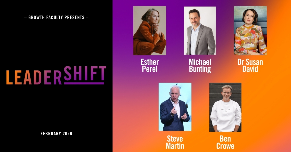 LeaderSHIFT is coming to ICC Sydney on 25 February 2026.
