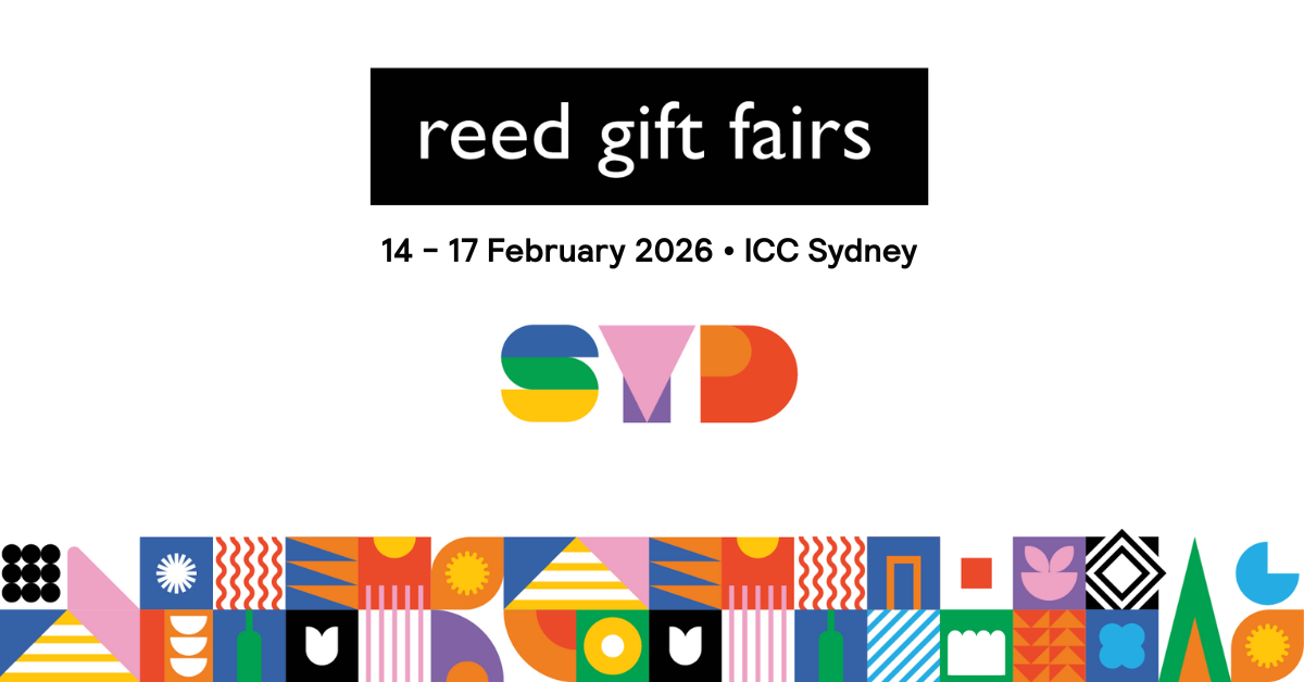 Reed Gift Fairs is coming to ICC Sydney on 14 to 17 February 2026.