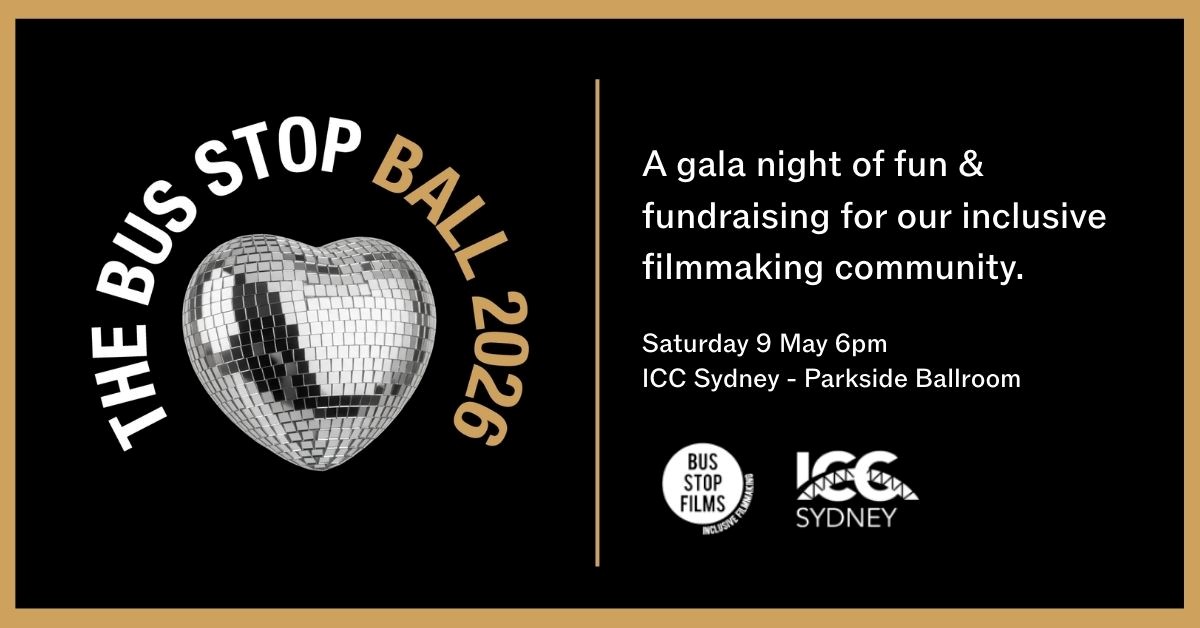The Bus Stop Ball 2026 is at ICC Sydney 9 May 2026.