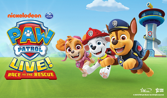 Paw Patrol opens new tab