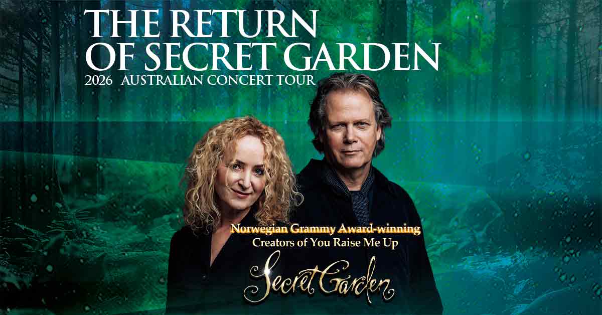 The Return of Secret Garden 2026 Australian Concert Tour