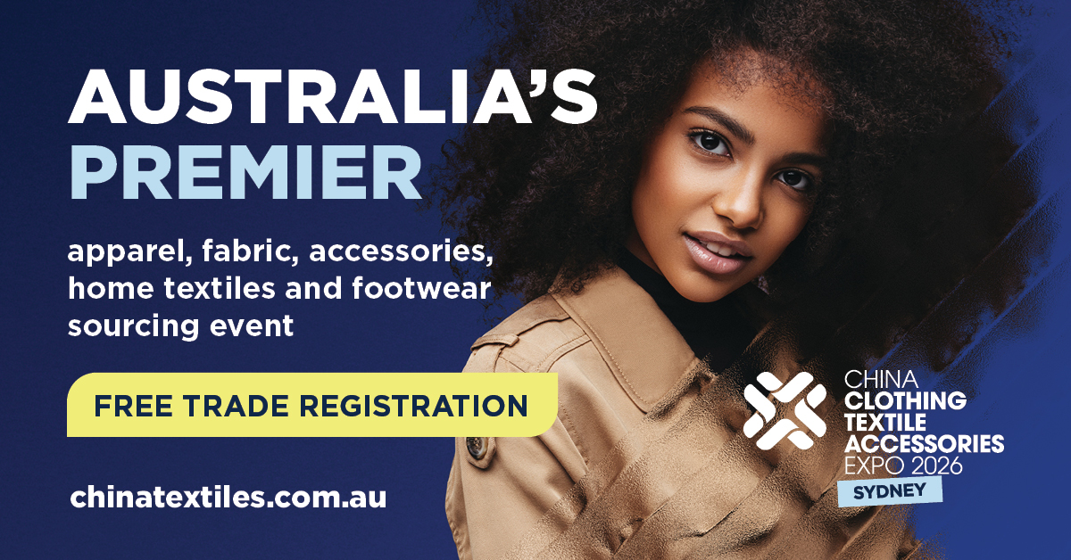 The China Clothing Textiles & Accessories Expo is coming to ICC Sydney, 16 - 18 June 2026.