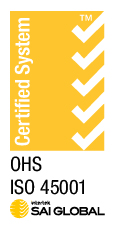 Certified System ISO 45001 YELLOW RGB@1x ISO 45001 – Occupational Health and Safety Management Certification