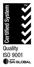 Certified System ISO 9001 RGB MONO@1x SO 9001 – Quality Management Certification
