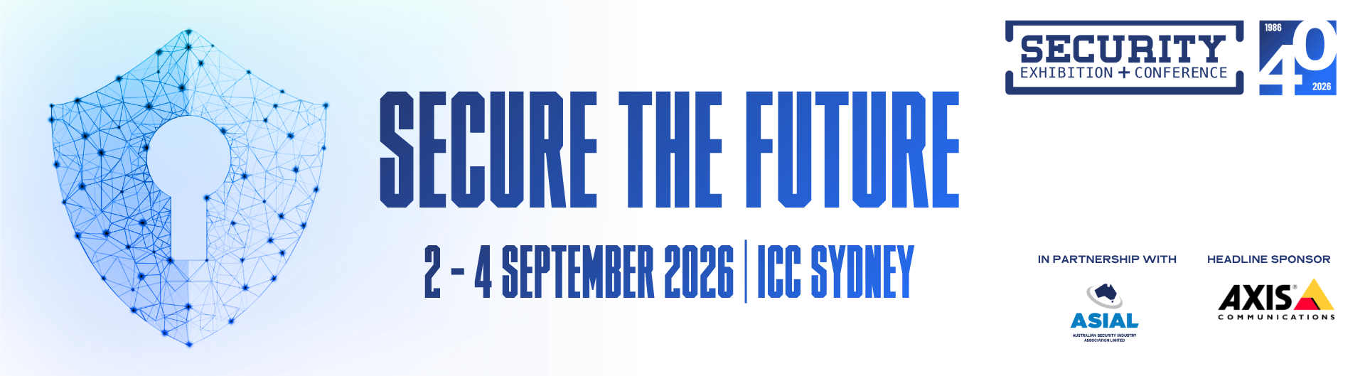 Security Exhibition & Conference is coming to ICC Sydney 2 - 4 September 2026.