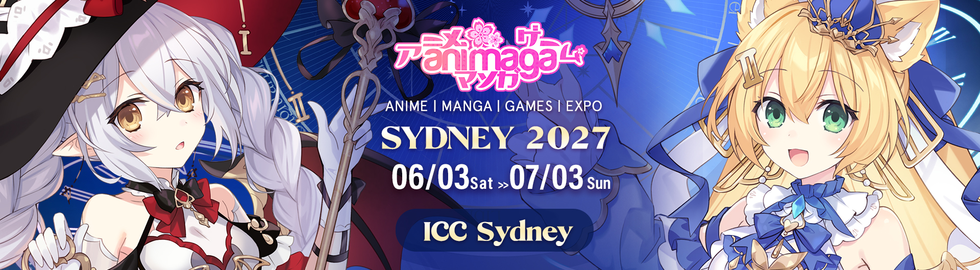 Animaga is coming to ICC Sydney 6-7March 2027.