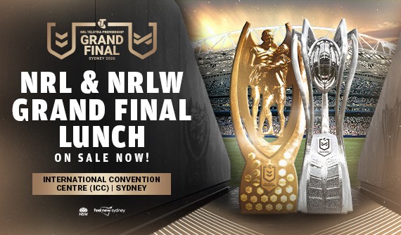 NRL & NRLW Grand Final Lunch opens new tab