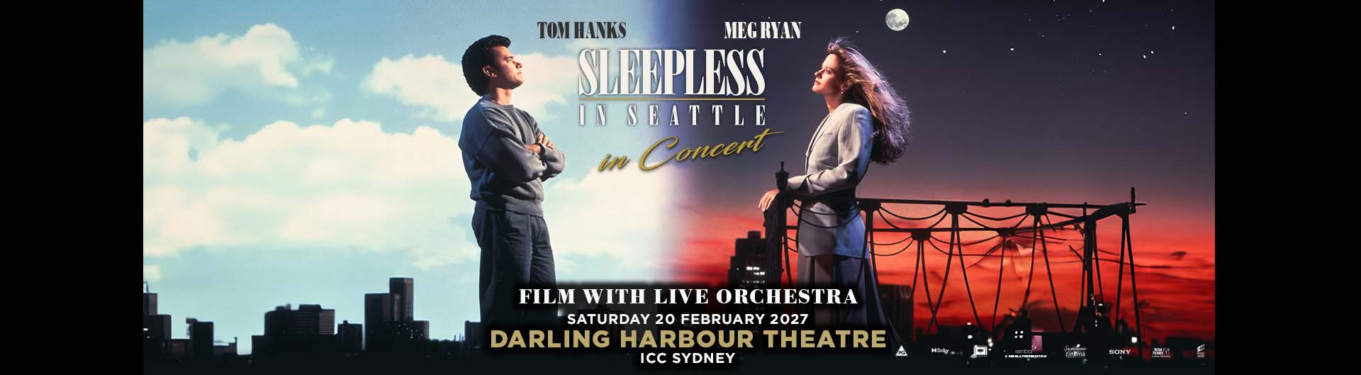 Sleepless in Seattle is being performed live in concert at Darling Harbour Theatre this February.
