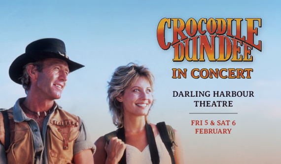 Crocodile Dundee in Concert opens new tab
